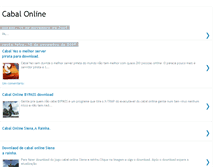 Tablet Screenshot of cabalonline4ever.blogspot.com