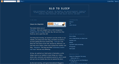 Desktop Screenshot of glotosleep.blogspot.com