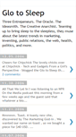 Mobile Screenshot of glotosleep.blogspot.com