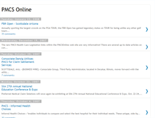 Tablet Screenshot of pmcsonline.blogspot.com