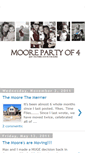 Mobile Screenshot of moorepartyof4.blogspot.com