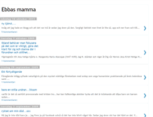 Tablet Screenshot of ebbasmamma.blogspot.com