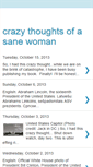 Mobile Screenshot of crazythoughtsofasanewoman.blogspot.com