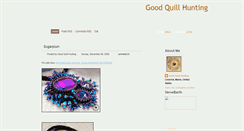 Desktop Screenshot of goodquillhunting.blogspot.com