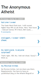 Mobile Screenshot of anonymousatheist.blogspot.com
