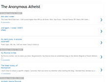 Tablet Screenshot of anonymousatheist.blogspot.com