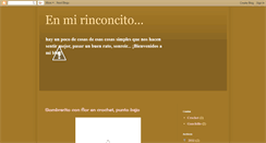 Desktop Screenshot of cositasdelricon.blogspot.com