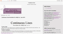 Desktop Screenshot of continuouslines.blogspot.com