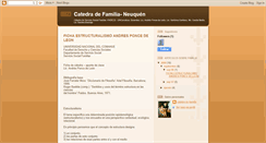 Desktop Screenshot of catedradefamilianqn.blogspot.com