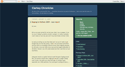 Desktop Screenshot of clarkeychronicles.blogspot.com