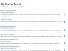 Tablet Screenshot of hoosierreport.blogspot.com