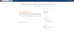 Desktop Screenshot of janitorialofficesupply.blogspot.com