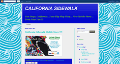 Desktop Screenshot of ca-sidewalk.blogspot.com