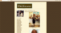 Desktop Screenshot of dailydoseofdickinson.blogspot.com