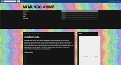 Desktop Screenshot of elmundodelanime-natsu.blogspot.com