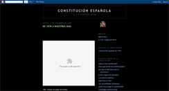 Desktop Screenshot of constitublog.blogspot.com