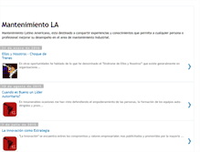 Tablet Screenshot of maintenancela.blogspot.com