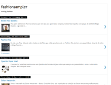 Tablet Screenshot of fashionsampler.blogspot.com