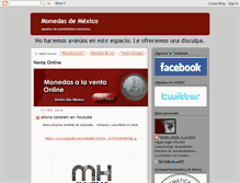 Tablet Screenshot of monedasdemexico.blogspot.com