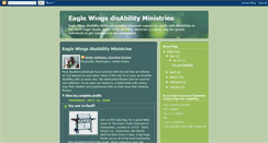 Desktop Screenshot of eaglewingsministries.blogspot.com