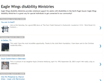 Tablet Screenshot of eaglewingsministries.blogspot.com