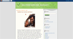 Desktop Screenshot of my-rajinikanth.blogspot.com