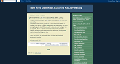 Desktop Screenshot of best-free-classifieds.blogspot.com
