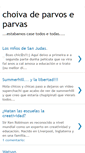 Mobile Screenshot of choivadeparvos.blogspot.com