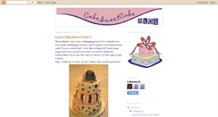 Desktop Screenshot of cakesweetcaketx.blogspot.com