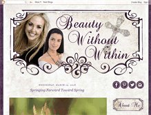 Tablet Screenshot of beautywithoutwithin.blogspot.com