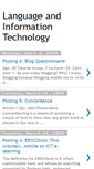 Mobile Screenshot of languageandinformationtechnology.blogspot.com