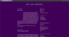 Desktop Screenshot of not-just-desserts.blogspot.com
