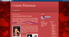 Desktop Screenshot of crimespassionais.blogspot.com