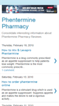 Mobile Screenshot of phenterminepharmacyreview.blogspot.com