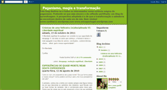 Desktop Screenshot of paganismoetransformacao.blogspot.com