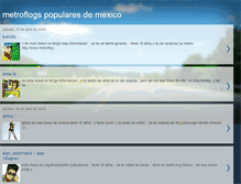 Tablet Screenshot of metronicemexico.blogspot.com