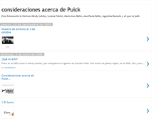 Tablet Screenshot of cosideracionesacercadepuick.blogspot.com