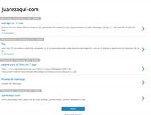 Tablet Screenshot of juarezaqui-com.blogspot.com