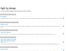 Tablet Screenshot of lightbydesign.blogspot.com