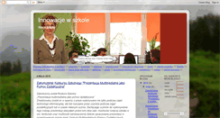 Desktop Screenshot of innowacje-w-szkole.blogspot.com