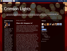 Tablet Screenshot of crimsonlightsss.blogspot.com