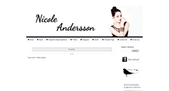 Desktop Screenshot of nicoleandersson.blogspot.com