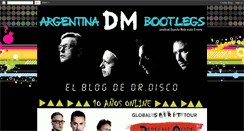 Desktop Screenshot of depechebootlegs.blogspot.com