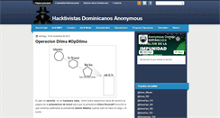 Desktop Screenshot of hacktivistasdo.blogspot.com