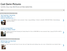 Tablet Screenshot of cooldamnpictures.blogspot.com
