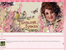 Tablet Screenshot of foxglovespires.blogspot.com