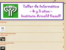 Tablet Screenshot of inicialinformatica-arnoldgesell.blogspot.com