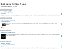 Tablet Screenshot of hensmagic.blogspot.com