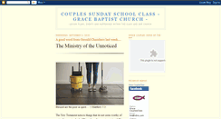 Desktop Screenshot of gracebaptistcouplesclass.blogspot.com