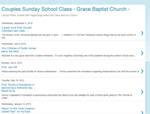 Tablet Screenshot of gracebaptistcouplesclass.blogspot.com